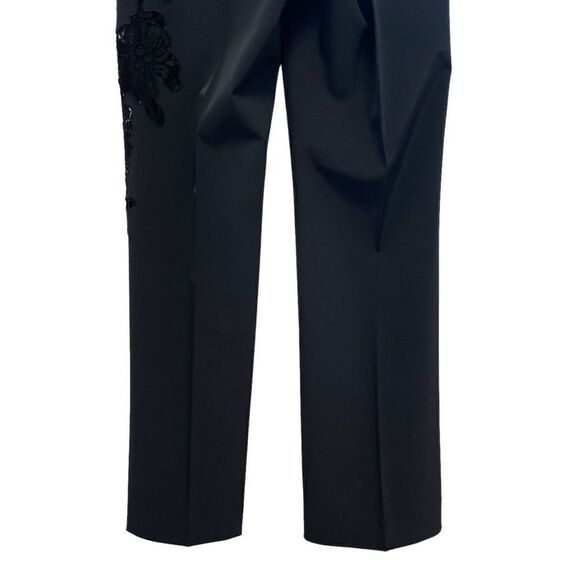 CAMBIO Floral Cut Out Dress Pants - Picture 10 of 10